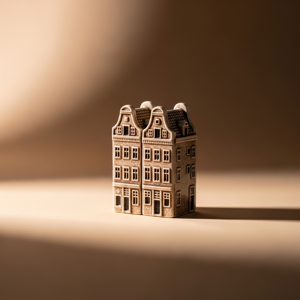 Amsterdam Canal House Miniature