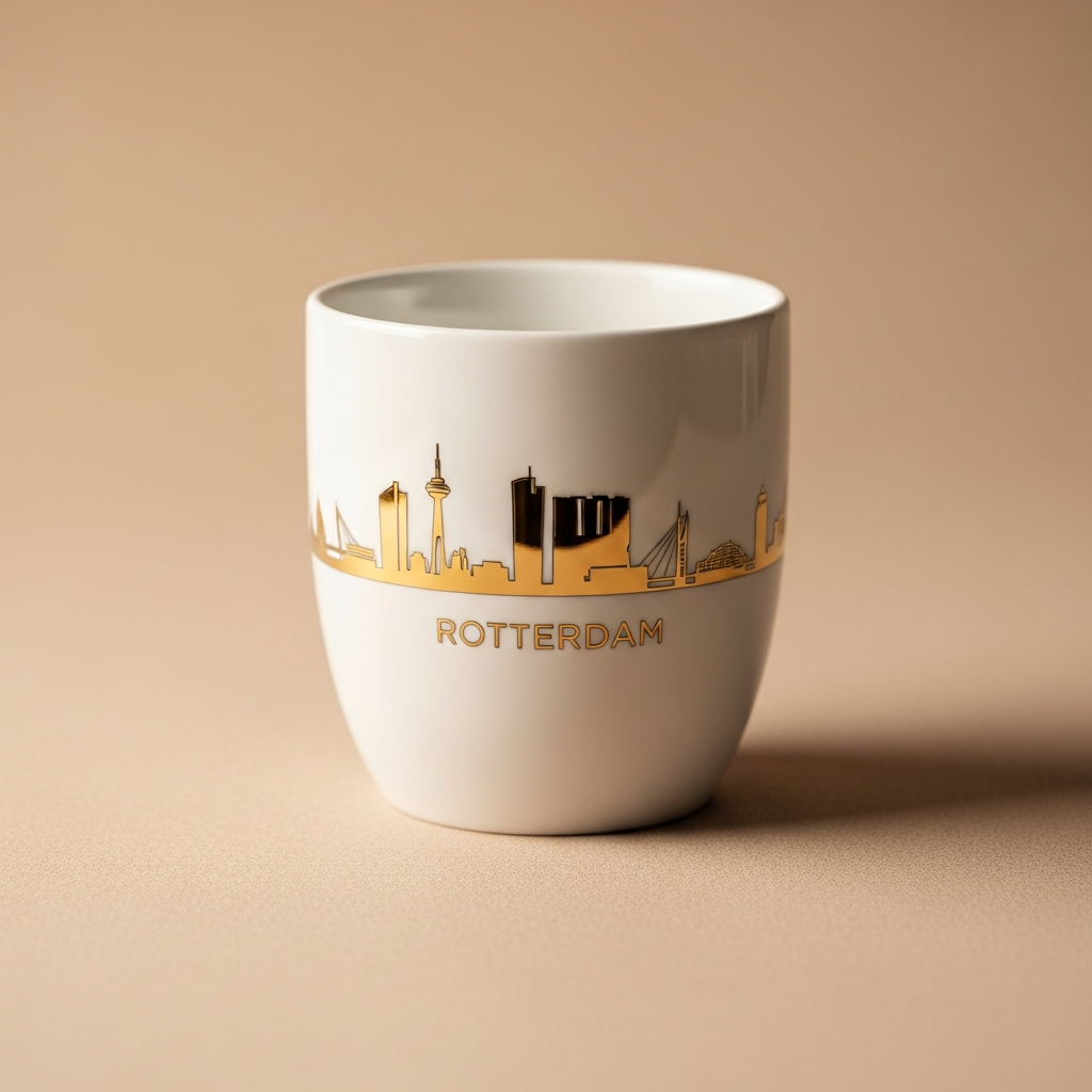 Rotterdam Skyline Mug